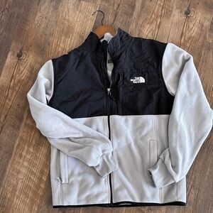 The North Face Men's Black and Light Gray Performance Jacket